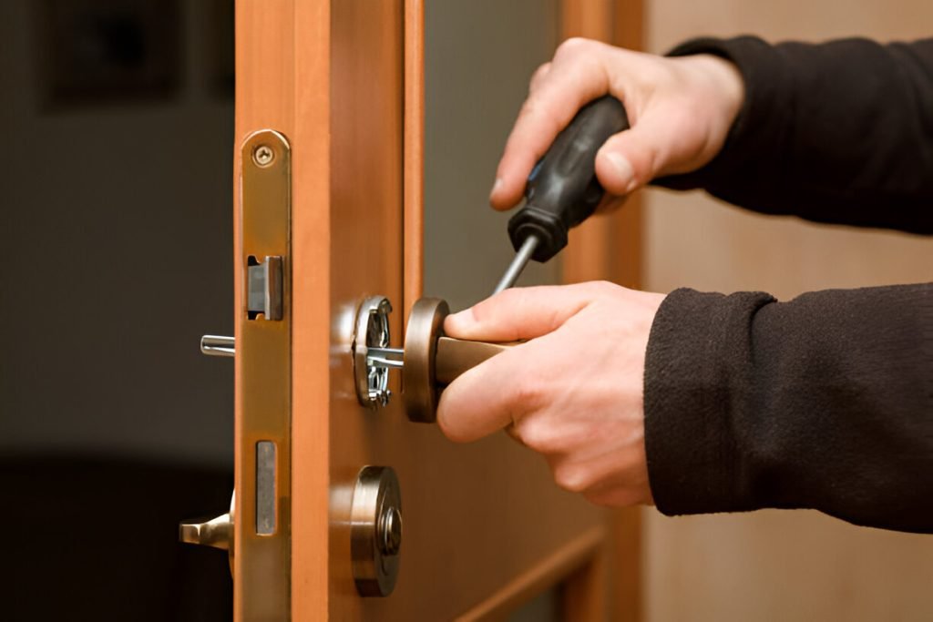Jammed Lock
